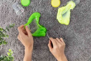 How to Get Slime Out of Carpet
